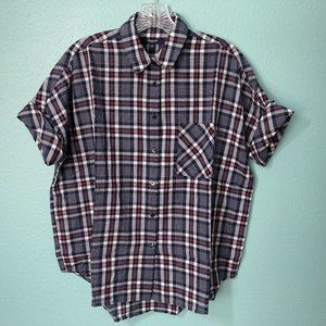 Madewell Courier in Dekalb Plaid Small